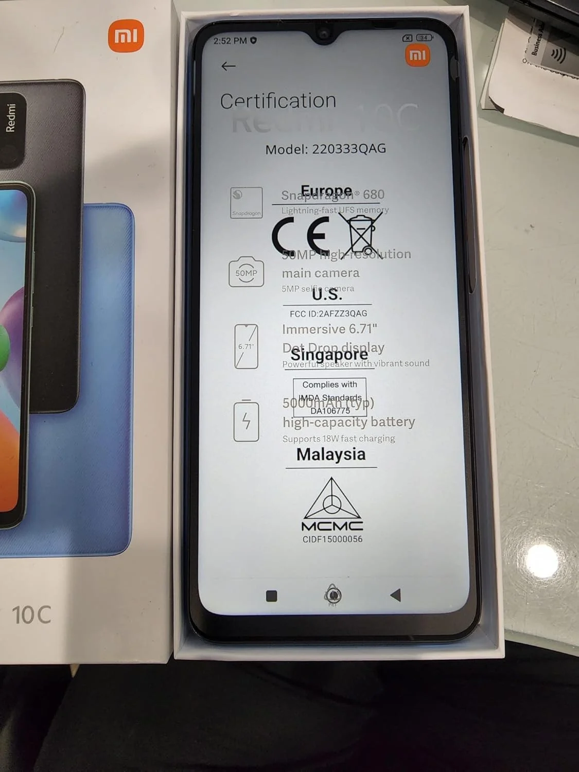 شیائومی Redmi 10C 4G Volte با حافظه 128 گیگابایت + رم 4 گیگابایت، آنلاک کارخانه، صفحه نمایش 6.71 اینچی، دوربین 50 مگاپیکسلی (غیر قابل استفاده در Verizon Sprint Boost Cricket Metro At&T) + (همراه با شارژر سریع خودرو) (خاکستری گرافیتی) شیائومی Redmi 10C 4G Volte با حافظه 128 گیگابایت + رم 4 گیگابایت، آنلاک کارخانه، صفحه نمایش 6.71 اینچی، دوربین 50 مگاپیکسلی (غیر قابل استفاده در Verizon Sprint Boost Cricket Metro At&T) + (همراه با شارژر سریع خودرو) (خاکستری گرافیتی)