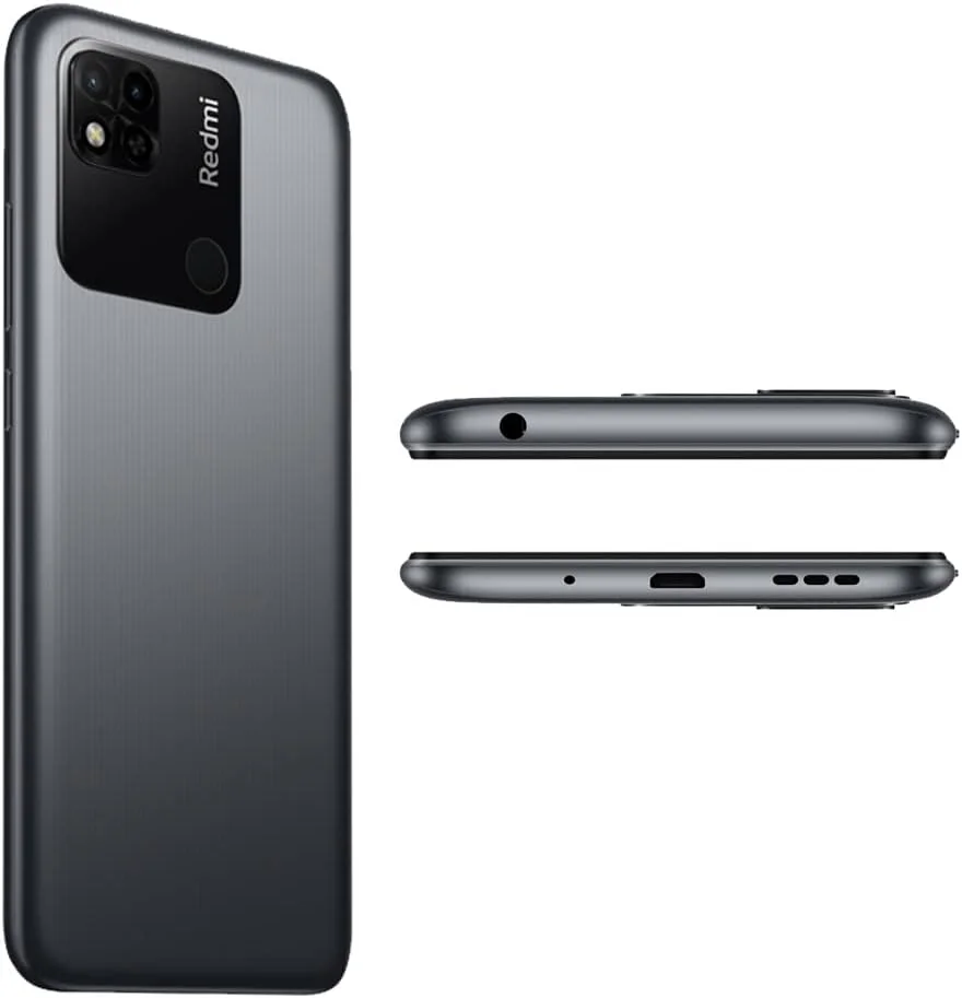 شیائومی Redmi 10A 4G با 128 گیگابایت حافظه داخلی و 4 گیگابایت رم، نسخه آنلاک کارخانه، صفحه نمایش 6.53 اینچی، دوربین 13 مگاپیکسلی (غیر قابل استفاده در Verizon Sprint Boost Cricket Metro At&T) + (همراه با بسته شارژر سریع فندکی) (خاکستری گرافیتی)