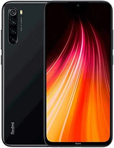 شیائومی Redmi Note 8 (128 گیگابایت, 4 گیگابایت رم) 6.3 اینچ, دوربین چهارگانه, دو سیم کارت GSM آنلاک شده کارخانه - نسخه بین المللی 4G LTE ایالات متحده و جهانی (مشکی فضایی, 128 گیگابایت + 64 گیگابایت SD + بسته قاب)