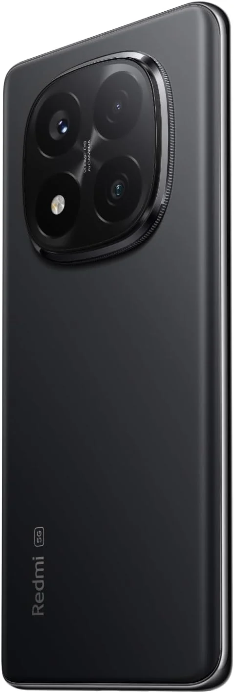 گوشی موبایل شیائومی Redmi Note 14 Pro+ 5G (مشکی نیمه شب، 12 گیگابایت رم، 512 گیگابایت حافظه داخلی) | سیستم دوربین هوش مصنوعی 200 مگاپیکسلی حرفه ای | صفحه نمایش AMOLED منحنی 6.67 اینچی 120 هرتز | باتری 5110 میلی آمپر ساعت (typ)