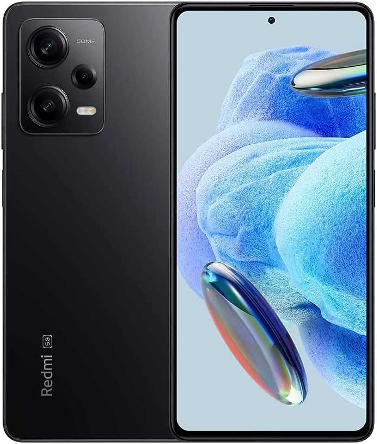 گوشی شیائومی Redmi Note 12 Pro 5G (مشکی نیمه شب، 8 گیگابایت رم، 256 گیگابایت حافظه) - سنسور دوربین بزرگ پرچمدار با OIS | صفحه نمایش AMOLED 120 هرتز زنده | MediaTek Dimensity 1080 همه کاره | شارژ توربو 67 واتی