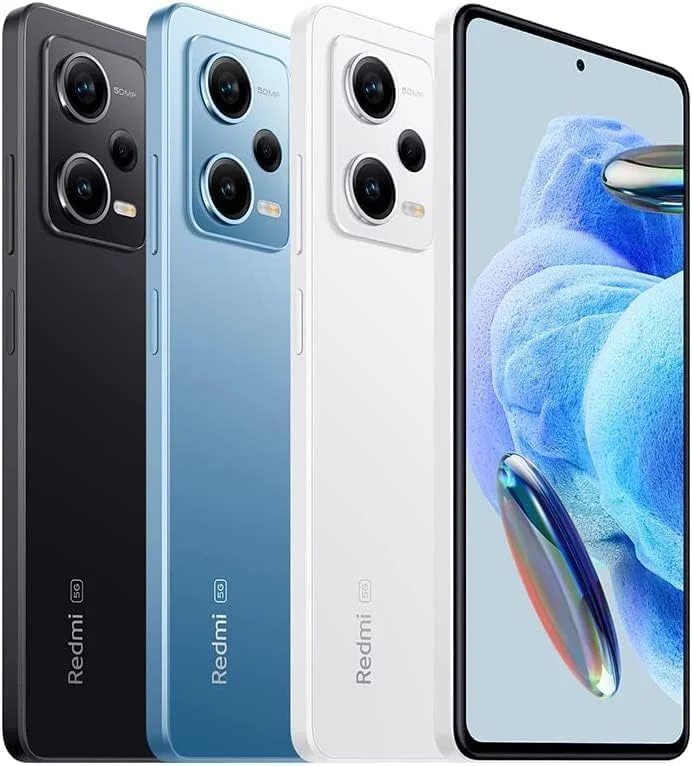 گوشی شیائومی Redmi Note 12 Pro 5G (مشکی نیمه شب، 8 گیگابایت رم، 256 گیگابایت حافظه) - سنسور دوربین بزرگ پرچمدار با OIS | صفحه نمایش AMOLED 120 هرتز زنده | MediaTek Dimensity 1080 همه کاره | شارژ توربو 67 واتی