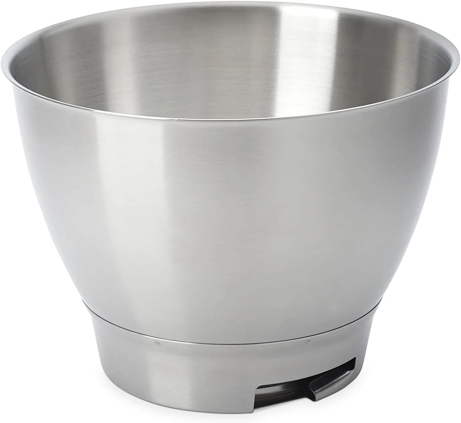 کاسه مخلوط کن کنوود، کاسه استیل لوازم جانبی غذاساز Chef Elite، 4.6 لیتر، نقره ای کاسه مخلوط کن کنوود، کاسه استیل لوازم جانبی غذاساز Chef Elite، 4.6 لیتر، نقره ای