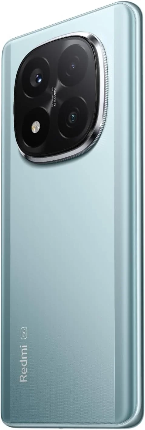 گوشی موبایل شیائومی Redmi Note 14 Pro+ 5G (آبی یخی، 12 گیگابایت رم، 512 گیگابایت حافظه داخلی) | سیستم دوربین هوش مصنوعی 200 مگاپیکسلی حرفه ای | صفحه نمایش 6.67 اینچی AMOLED خمیده 120 هرتز | باتری 5110 میلی آمپر ساعت (typ)