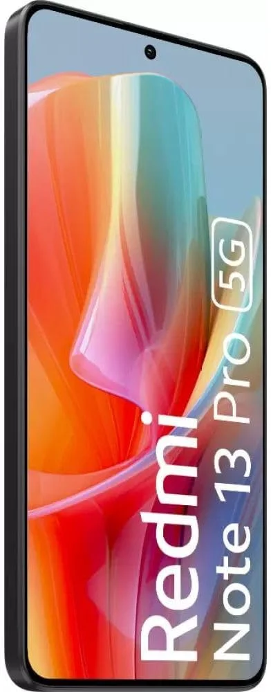 گوشی هوشمند شیائومی Redmi Note 13 Pro 5G با صفحه نمایش 6.67 اینچی MIUI 14، پردازنده هشت هسته ای Snapdragon 7s Gen 2 با فناوری 4 نانومتری تا 2.4 گیگاهرتز (12 گیگابایت رم + 256 گیگابایت رام، مشکی نیمه شب)