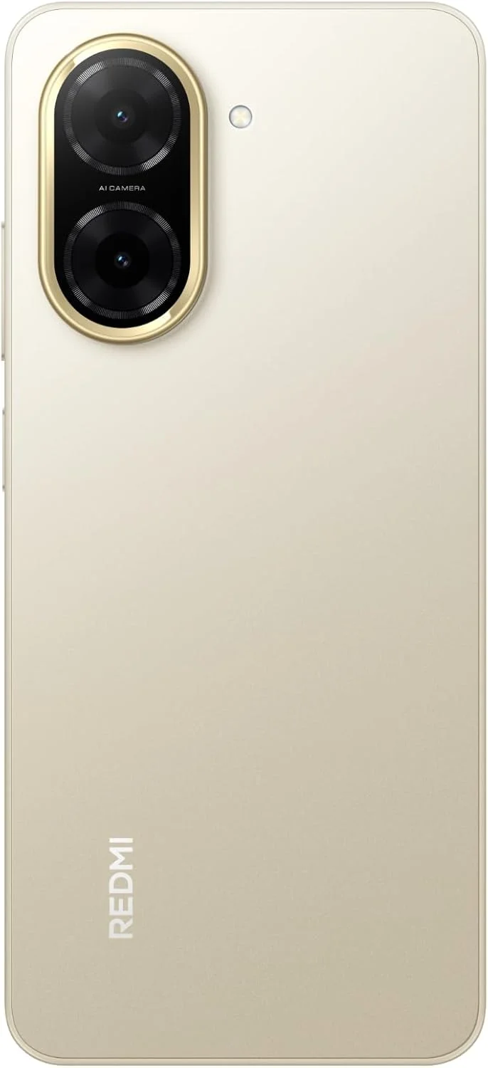 گوشی موبایل شیائومی Redmi A5 رنگ طلایی شنی با 4 گیگابایت رم و 128 گیگابایت حافظه داخلی