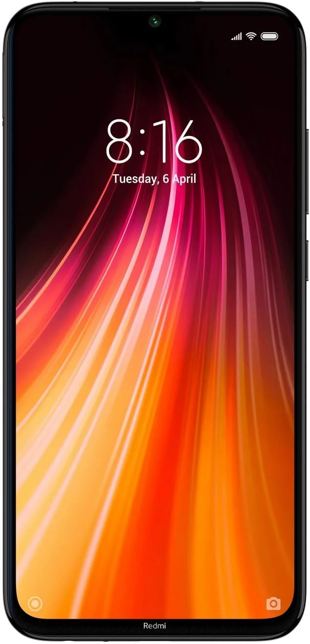 گوشی موبایل Redmi Note 8 (مشکی فضایی، 4 گیگابایت رم، 64 گیگابایت حافظه داخلی) | پردازنده Snapdragon 665 | دوربین چهارگانه 48 مگاپیکسلی