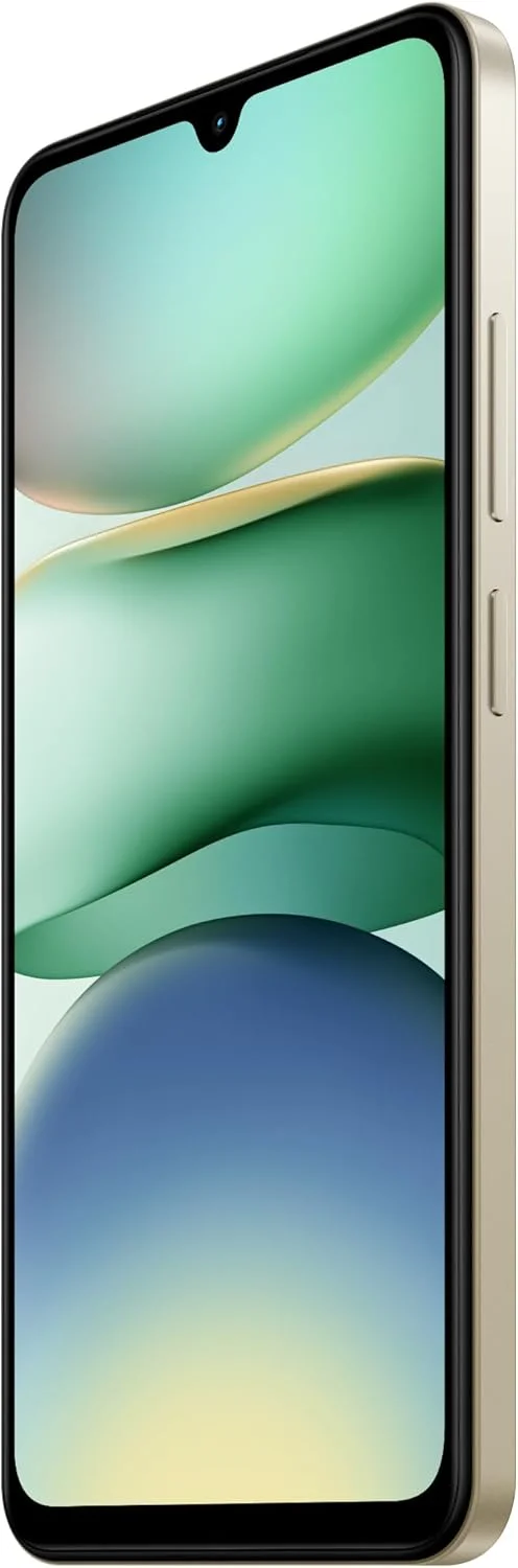 گوشی موبایل شیائومی Redmi A5 رنگ طلایی شنی با 4 گیگابایت رم و 128 گیگابایت حافظه داخلی