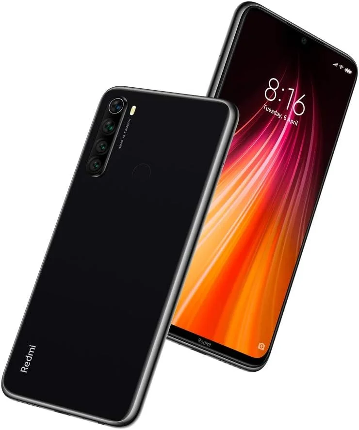 گوشی موبایل Redmi Note 8 (مشکی فضایی، 4 گیگابایت رم، 64 گیگابایت حافظه داخلی) | پردازنده Snapdragon 665 | دوربین چهارگانه 48 مگاپیکسلی گوشی موبایل Redmi Note 8 (مشکی فضایی، 4 گیگابایت رم، 64 گیگابایت حافظه داخلی) | پردازنده Snapdragon 665 | دوربین چهارگانه 48 مگاپیکسلی