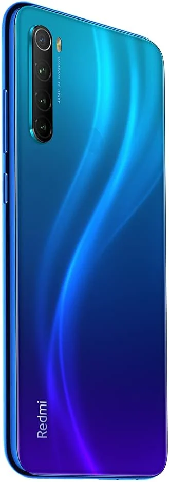گوشی موبایل شیائومی Redmi Note 8 دو سیم کارت آبی نپتون 4 گیگابایت رم 64 گیگابایت LTE نسخه 2021، M1908C3JGG، Redmi Note 8 نسخه 2021