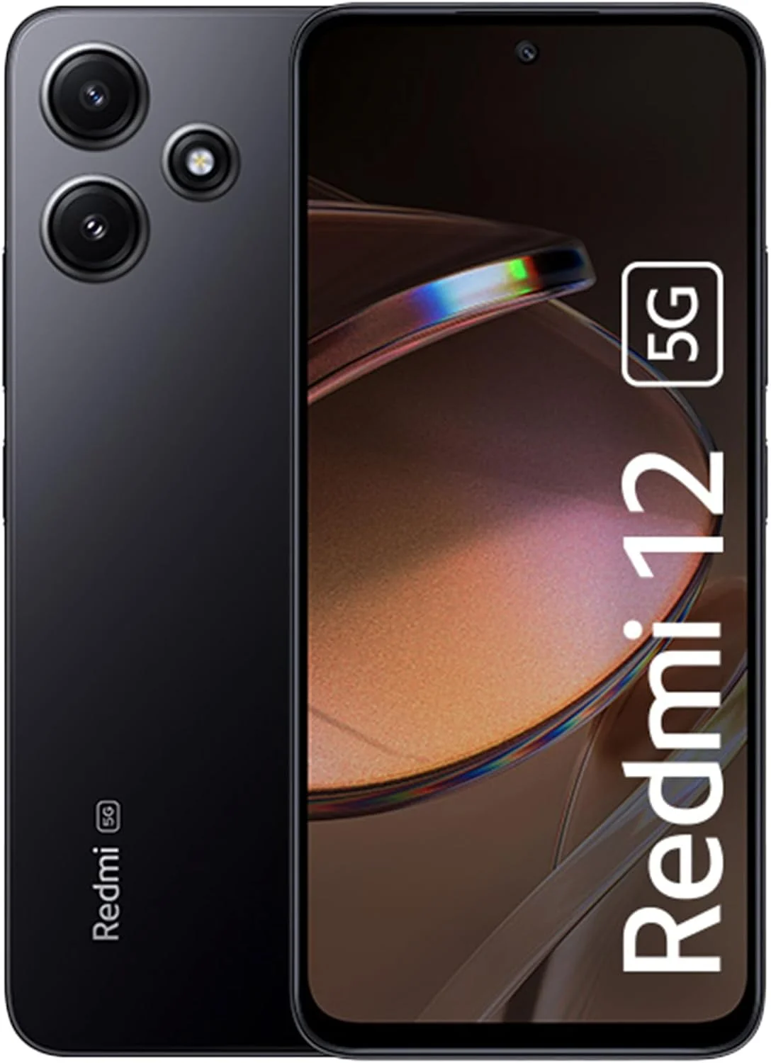 گوشی موبایل شیائومی Redmi 12 5G رنگ مشکی یشمی با 8 گیگابایت رم و 256 گیگابایت حافظه داخلی