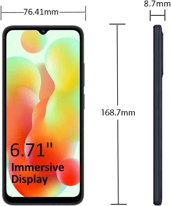 گوشی موبایل شیائومی Redmi 12C (خاکستری گرافیتی، 4 گیگابایت رم، 128 گیگابایت حافظه) - پردازنده قدرتمند MediaTek Helio G85 | صفحه نمایش 6.71 اینچی HD+ فراگیر | دوربین دوگانه 50 مگاپیکسلی AI | باتری بادوام 5000 میلی آمپر ساعت