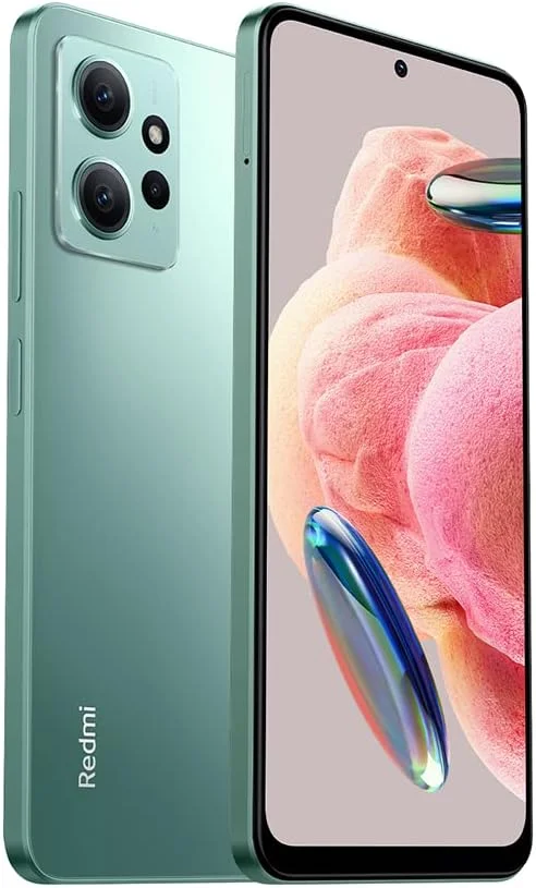 گوشی Redmi Note 12 (سبز نعنایی، 8 گیگابایت رم، 128 گیگابایت حافظه داخلی) - نمایشگر AMOLED 120 هرتز روان | پردازنده قدرتمند Snapdragon® | دوربین سه گانه 50 مگاپیکسلی AI | شارژ سریع 33 واتی