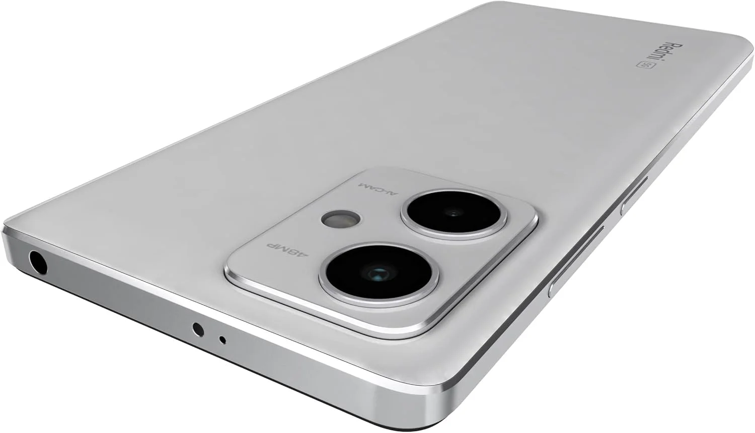گوشی موبایل شیائومی Redmi Note 12 با حافظه 128 گیگابایت و رم 6 گیگابایت، رنگ سفید قطبی، 5G، دو سیم کارت، دوربین 50 مگاپیکسلی Sony IMX 766 با OIS، پردازنده MediaTek Dimensity 1080، نمایشگر 120 هرتز Pro AMOLED، شارژ 33 واتی، نسخه CN با رام گلوبال