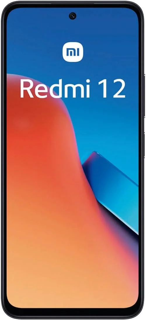 شیائومی Redmi 12 (مشکی نیمه شب، 8 گیگابایت رم، 128 گیگابایت حافظه داخلی) - پردازنده قدرتمند MediaTek G88 | دوربین اصلی 50 مگاپیکسلی با وضوح بالا | صفحه نمایش 90 هرتز FHD+ AdaptiveSync | باتری 5000 میلی آمپر ساعتی (Typ) با ظرفیت بالا