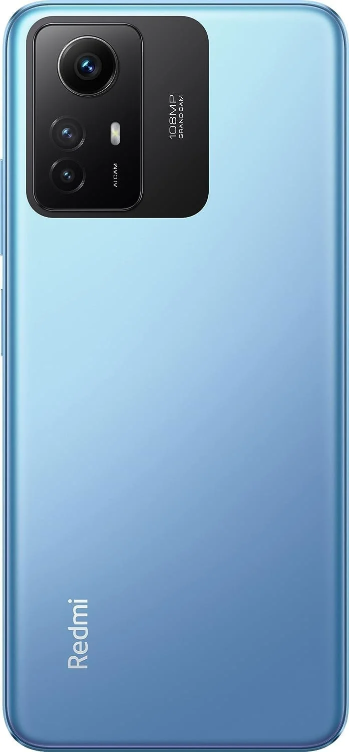 گوشی موبایل شیائومی Redmi Note 12s با 8 گیگابایت رم و 256 گیگابایت حافظه داخلی - نمایشگر 90 هرتز FHD+ AMOLED DotDisplay | پردازنده MediaTek Helio G96 | دوربین اصلی 108 مگاپیکسلی حرفه‌ای | شارژ سریع 33 واتی 5000 میلی آمپر ساعتی (آبی یخی)