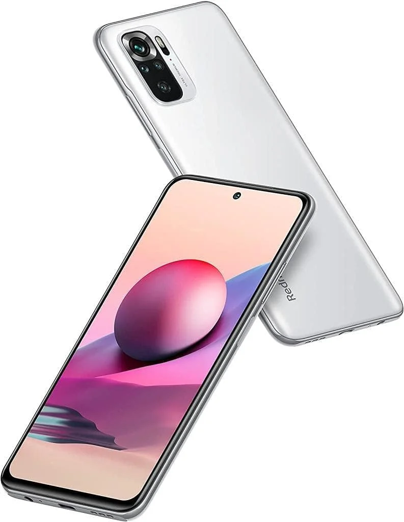 گوشی موبایل شیائومی Redmi Note 10 دو سیم کارت سفید سنگریزه ای با 4 گیگابایت رم و 64 گیگابایت حافظه داخلی 4G LTE