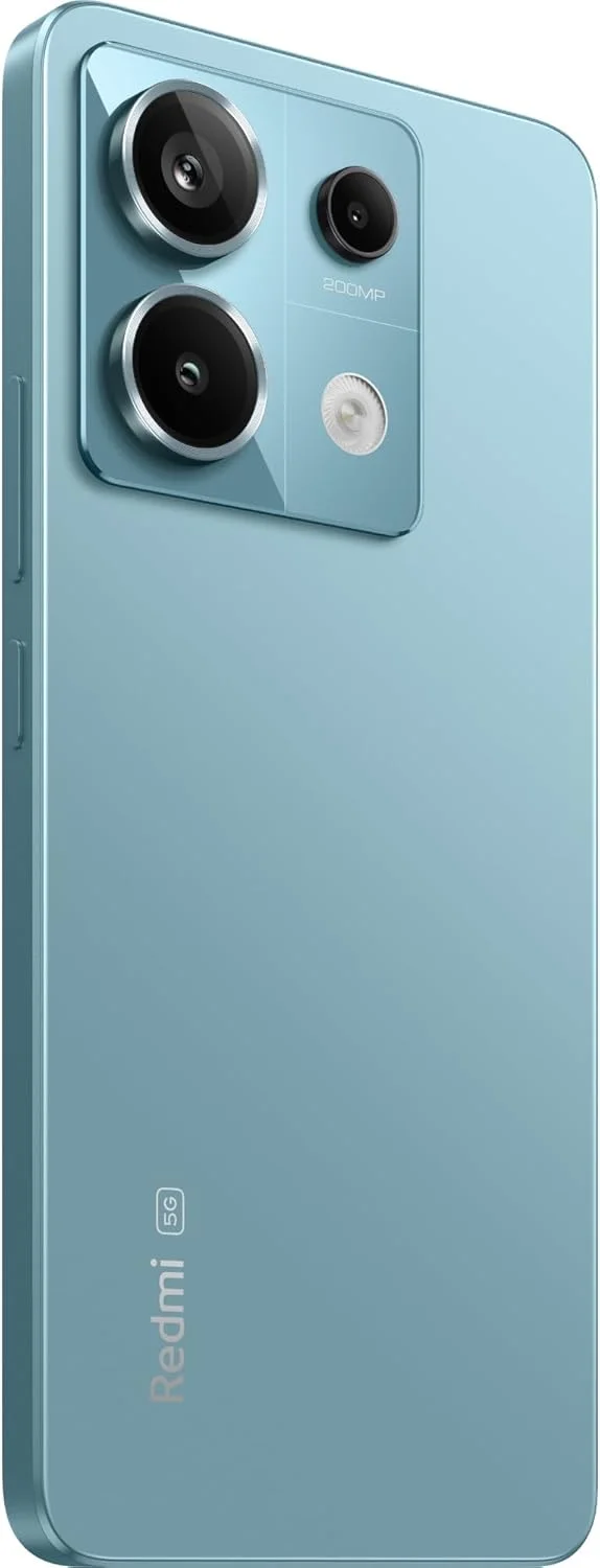 گوشی موبایل شیائومی Redmi Note 13 Pro 5G (آبی اقیانوسی، 12 گیگابایت رم، 512 گیگابایت حافظه داخلی) - دوربین فوق شفاف 200 مگاپیکسلی با OIS | نمایشگر 1.5K 120Hz AMOLED | Snapdragon® 7s Gen 2