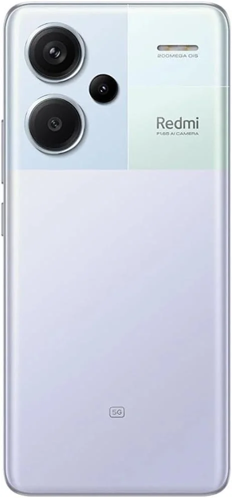 گوشی موبایل شیائومی Redmi Note 13 Pro+ 5G، رم 12 گیگابایت + حافظه داخلی 512 گیگابایت، صفحه نمایش 6.67 اینچی 1.5K 120Hz AMOLED خمیده، دوربین سه گانه 200 مگاپیکسلی با OIS (رنگ بنفش Aurora)