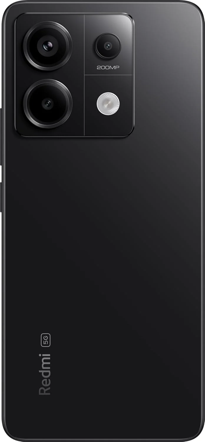 شیائومی Redmi Note 13 Pro 5G + 4G Lte (برای Tmobile Mint Tello و سراسری) (256 گیگابایت + 8 گیگابایت) 6.67 200 مگاپیکسل سه گانه باندهای سراسری آنلاک شده (مشکی نیمه شب)