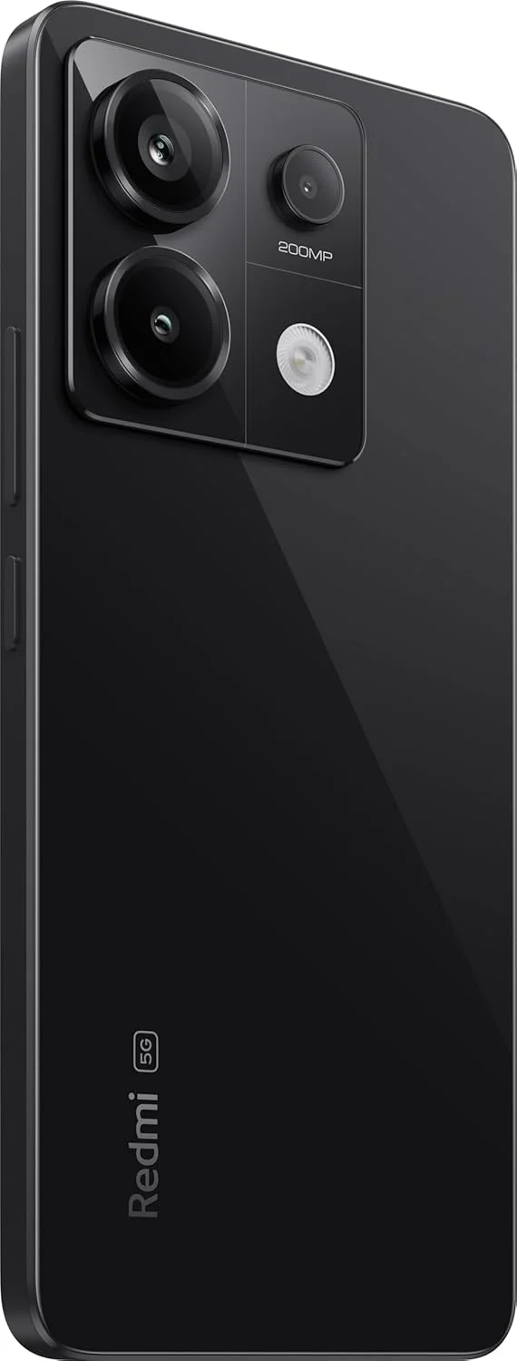 شیائومی Redmi Note 13 Pro 5G + 4G Lte (برای Tmobile Mint Tello و سراسری) (256 گیگابایت + 8 گیگابایت) 6.67 200 مگاپیکسل سه گانه باندهای سراسری آنلاک شده (مشکی نیمه شب)