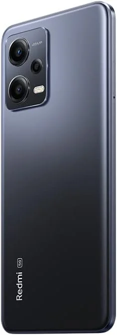 گوشی موبایل شیائومی Redmi Note 12 5G مشکی مات با 4 گیگابایت رم و 128 گیگابایت حافظه داخلی | اولین گوشی با صفحه نمایش 120 هرتز Super AMOLED و پردازنده Snapdragon® 4 Gen 1 | دوربین سه گانه 48 مگاپیکسلی AI