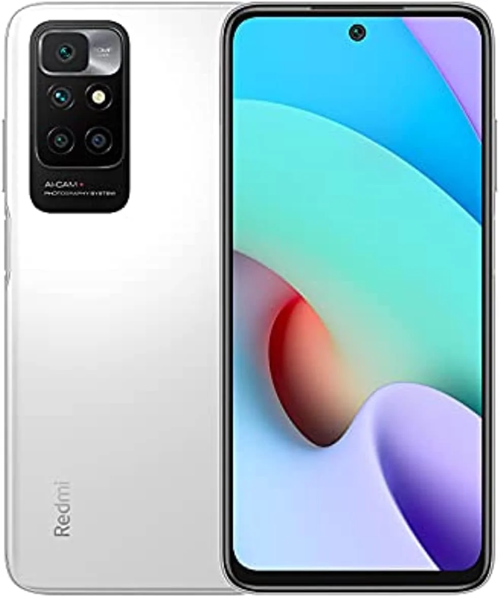 گوشی موبایل شیائومی Redmi 10 2022 رنگ Pebble White با 6 گیگابایت رم و 128 گیگابایت حافظه داخلی - نسخه گلوبال