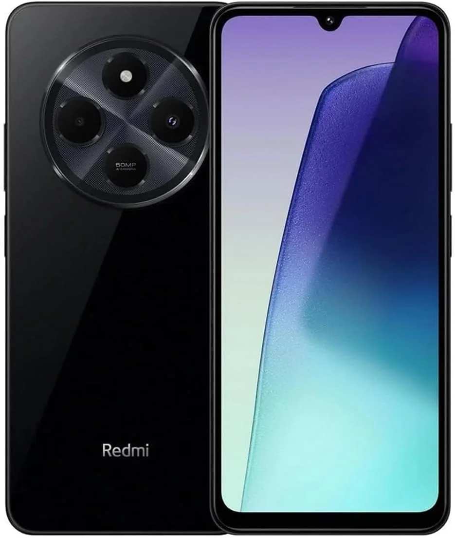 شیائومی Redmi 14C 4G Lte (برای Tmobile Tello Mint و Global) (256 گیگابایت + 8 گیگابایت) آنلاک شده کارخانه رام جهانی 6.88 دوربین سه گانه 50 مگاپیکسلی (مشکی نیمه شب جهانی)