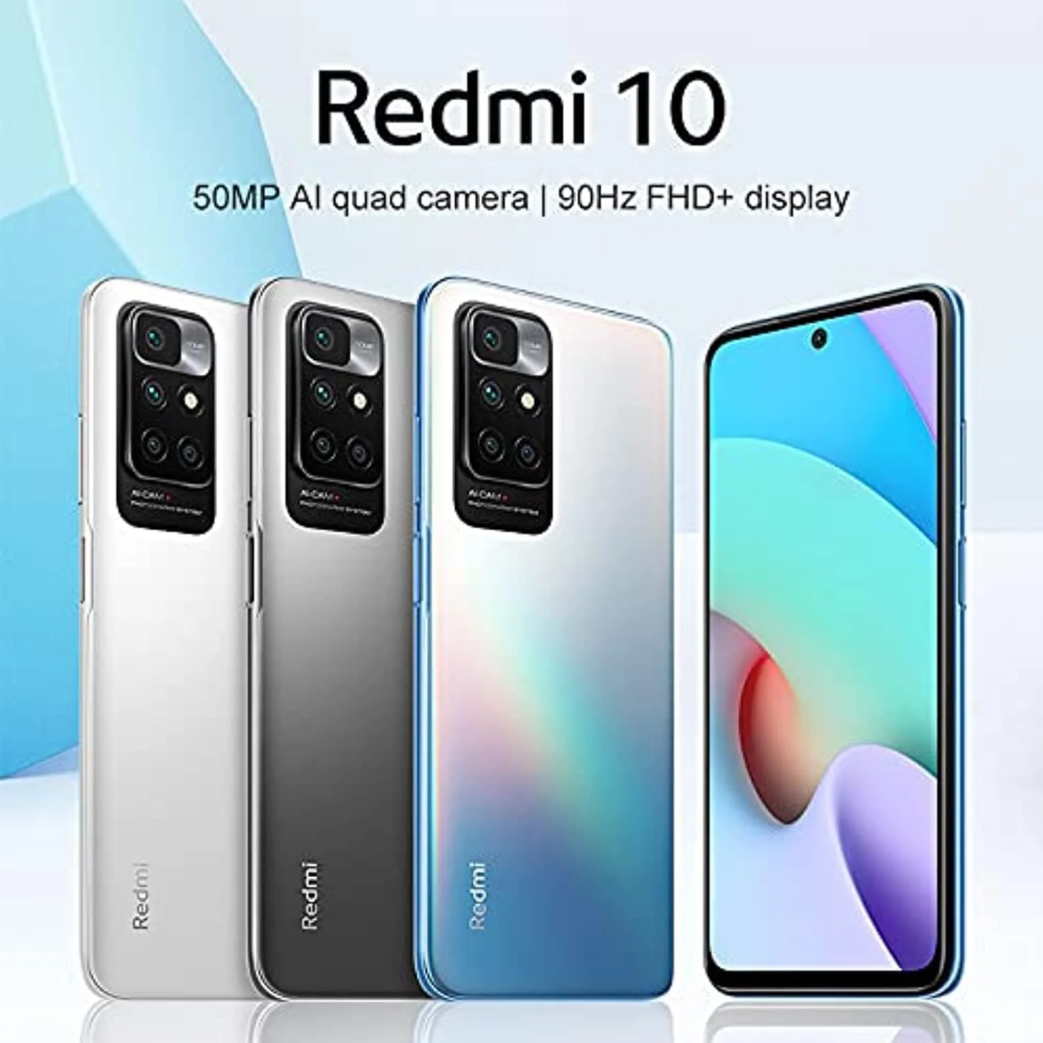 گوشی موبایل شیائومی Redmi 10 2022 رنگ Pebble White با 6 گیگابایت رم و 128 گیگابایت حافظه داخلی - نسخه گلوبال