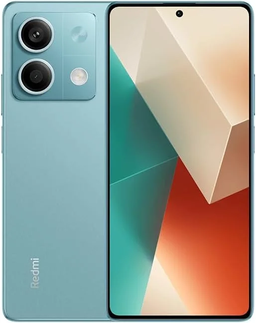گوشی موبایل شیائومی Redmi Note 13 5G + 4G LTE (حافظه 256 گیگابایت + رم 8 گیگابایت) صفحه نمایش 6.67 اینچی دوربین سه گانه 108 مگاپیکسل (مناسب برای Tmobile Mint Tello و گلوبال) باندهای جهانی آنلاک شده (آبی اقیانوسی)