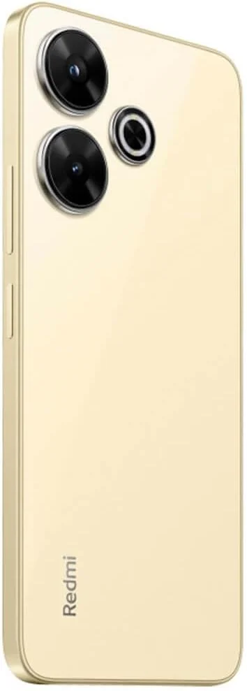 گوشی موبایل Redmi 13، طلایی شنی (8 گیگابایت رم + 256 گیگابایت) | پردازنده Mediatek helio G91 ultra | صفحه نمایش 6.79 اینچی FHD+ 90 هرتز | دوربین سه گانه 108 مگاپیکسل + 2 مگاپیکسل، دوربین جلو 13 مگاپیکسل | شارژر 2 پین | 1 سال گارانتی سازنده
