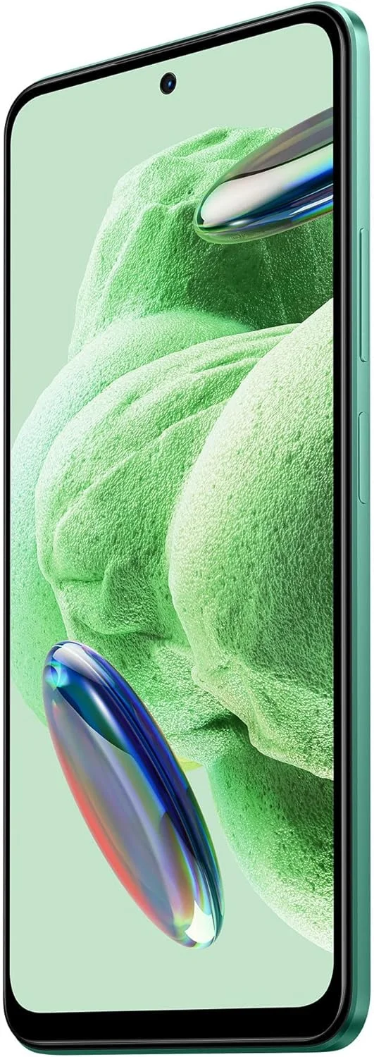 گوشی موبایل شیائومی Redmi Note 12 5G رنگ سبز مات با 6 گیگابایت رم و 128 گیگابایت حافظه داخلی | اولین گوشی با نمایشگر 120 هرتز Super AMOLED و پردازنده Snapdragon® 4 Gen 1 | دوربین سه گانه 48 مگاپیکسلی با هوش مصنوعی