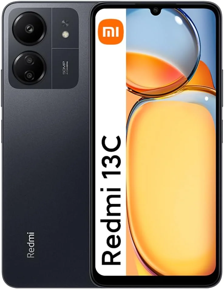شیائومی Redmi 13C (8 گیگابایت رم + 256 گیگابایت رام) 168 X 78 X 8.1 میلی متر مشکی نیمه شب