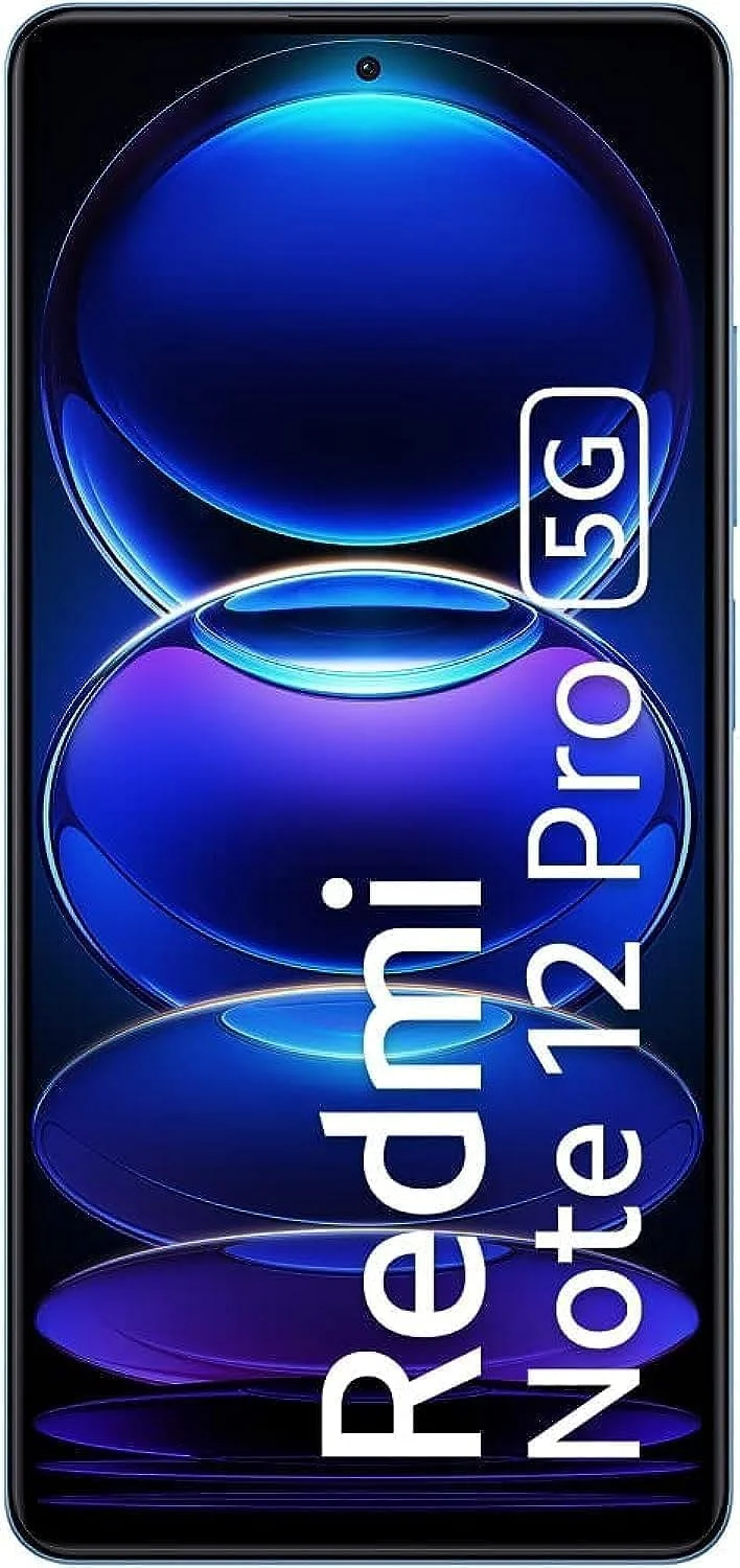 گوشی موبایل شیائومی Redmi Note 12 Pro 5G (مشکی اونیکس، 6 گیگابایت رم، 128 گیگابایت حافظه داخلی)