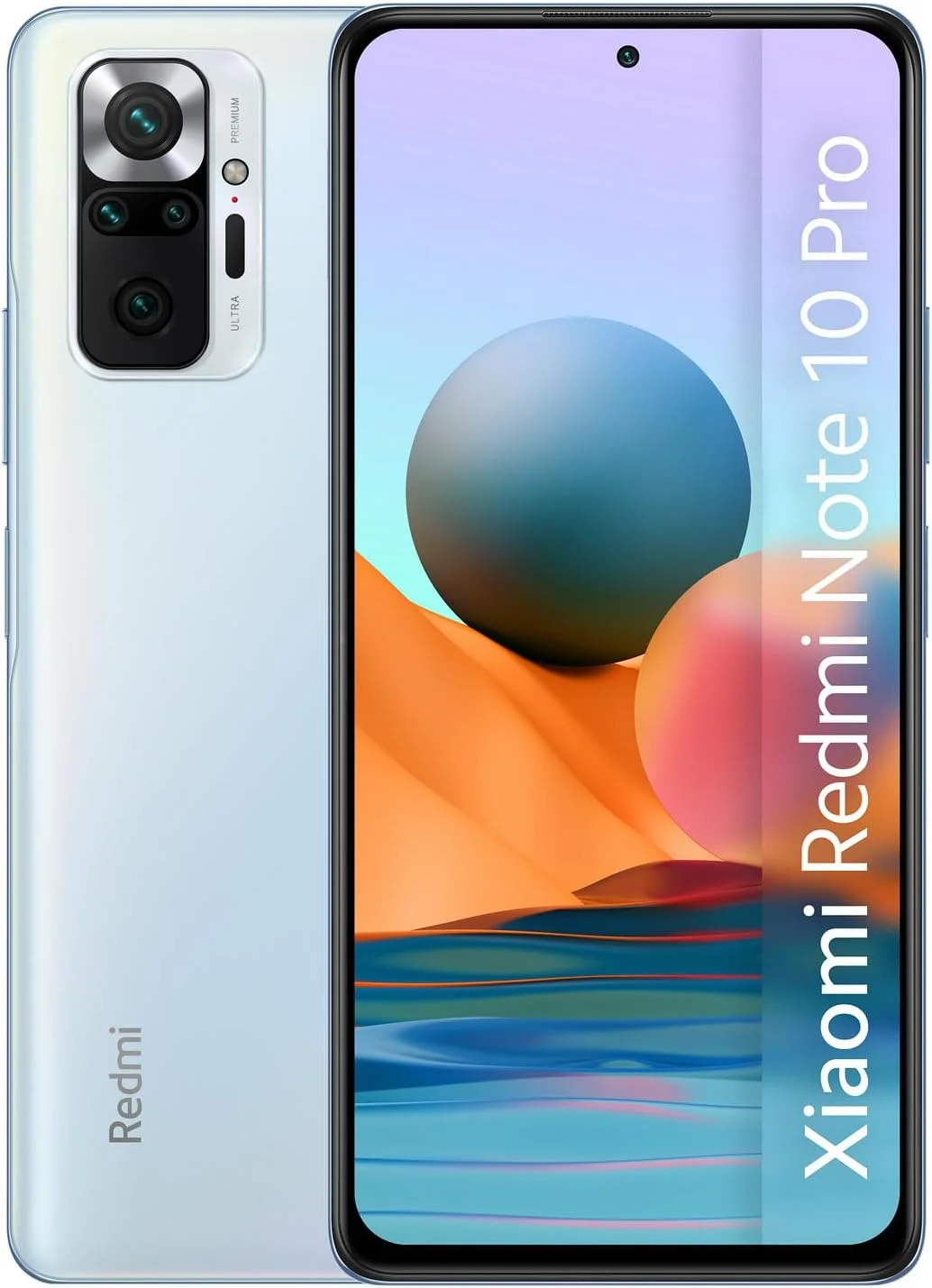 گوشی موبایل شیائومی Redmi Note 10 Pro - حافظه 128 گیگابایت، رم 6 گیگابایت، دو سیم کارت، آبی یخچالی