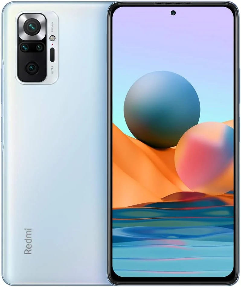 گوشی موبایل شیائومی Redmi Note 10 Pro دو سیم کارت آبی یخچالی 6 گیگابایت رم 64 گیگابایت 4G LTE - نسخه گلوبال