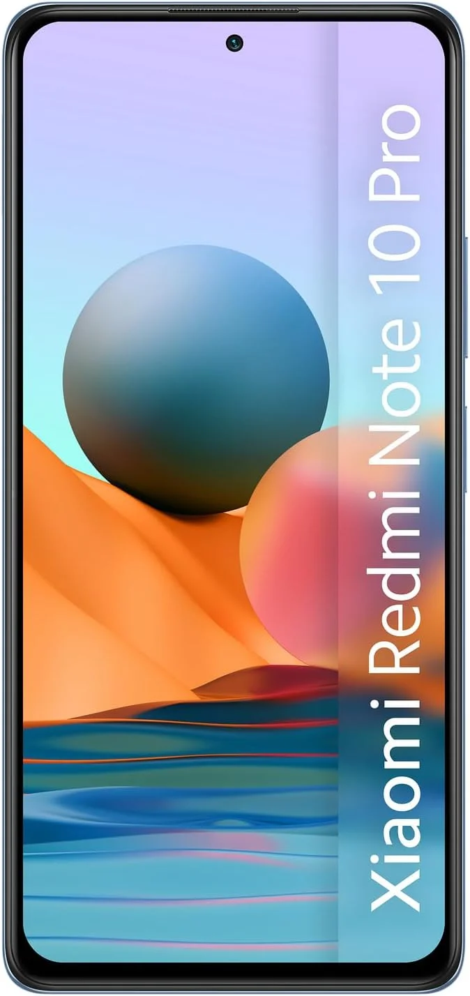 گوشی موبایل شیائومی Redmi Note 10 Pro - حافظه 128 گیگابایت، رم 6 گیگابایت، دو سیم کارت، آبی یخچالی
