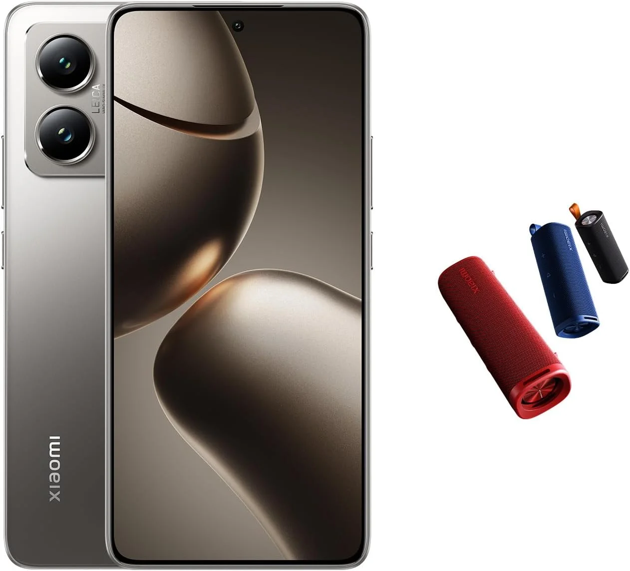 گوشی موبایل شیائومی 14T 5G، خاکستری تیتانیومی (12 گیگابایت رم + 512 گیگابایت حافظه داخلی) | MediaTek 8300 ultra | صفحه نمایش 6.67 اینچی AMOLED 144 هرتز | دوربین سه گانه Leica 50+50+12 مگاپیکسل، دوربین جلو 32 مگاپیکسل | اسپیکر فضای باز شیائومی رایگان