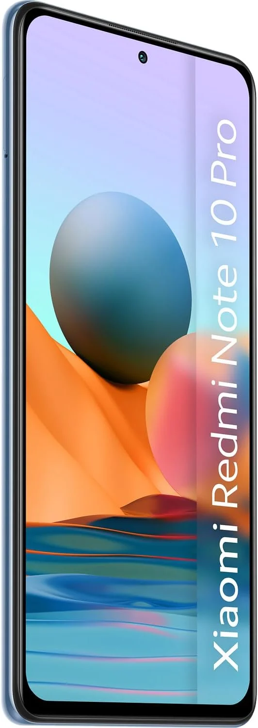 گوشی موبایل شیائومی Redmi Note 10 Pro - حافظه 128 گیگابایت، رم 6 گیگابایت، دو سیم کارت، آبی یخچالی