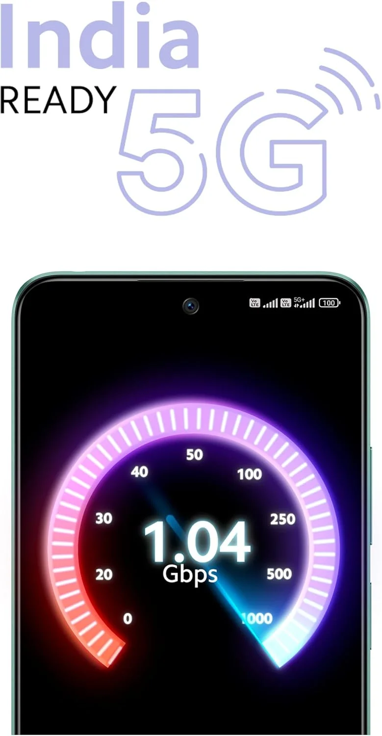گوشی Redmi Note 12 5G (طلایی طلوع آفتاب، 8 گیگابایت رم، 256 گیگابایت حافظه)