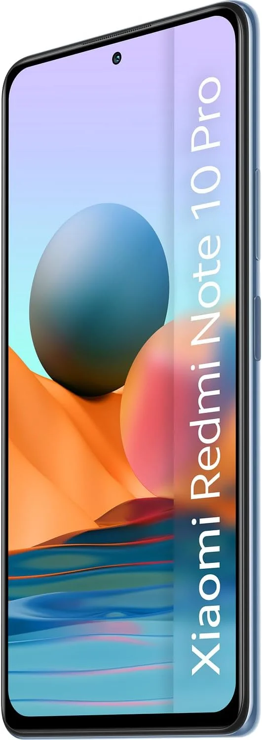 گوشی موبایل شیائومی Redmi Note 10 Pro - حافظه 128 گیگابایت، رم 6 گیگابایت، دو سیم کارت، آبی یخچالی