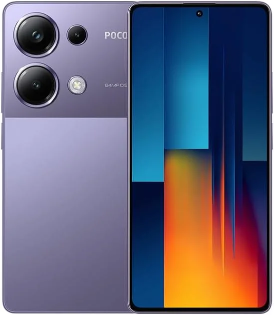 گوشی موبایل شیائومی POCO M6 Pro (بنفش، 12 گیگابایت رم، 512 گیگابایت حافظه داخلی) - پردازنده Helio G99 با عملکرد بالا | نمایشگر 6.67 اینچی FHD+ POLED با نرخ نوسازی 120 هرتز | شارژ توربو 67 واتی | دوربین سه گانه 64 مگاپیکسلی OIS AI به همراه دوربین سلفی 16 مگاپیکسلی