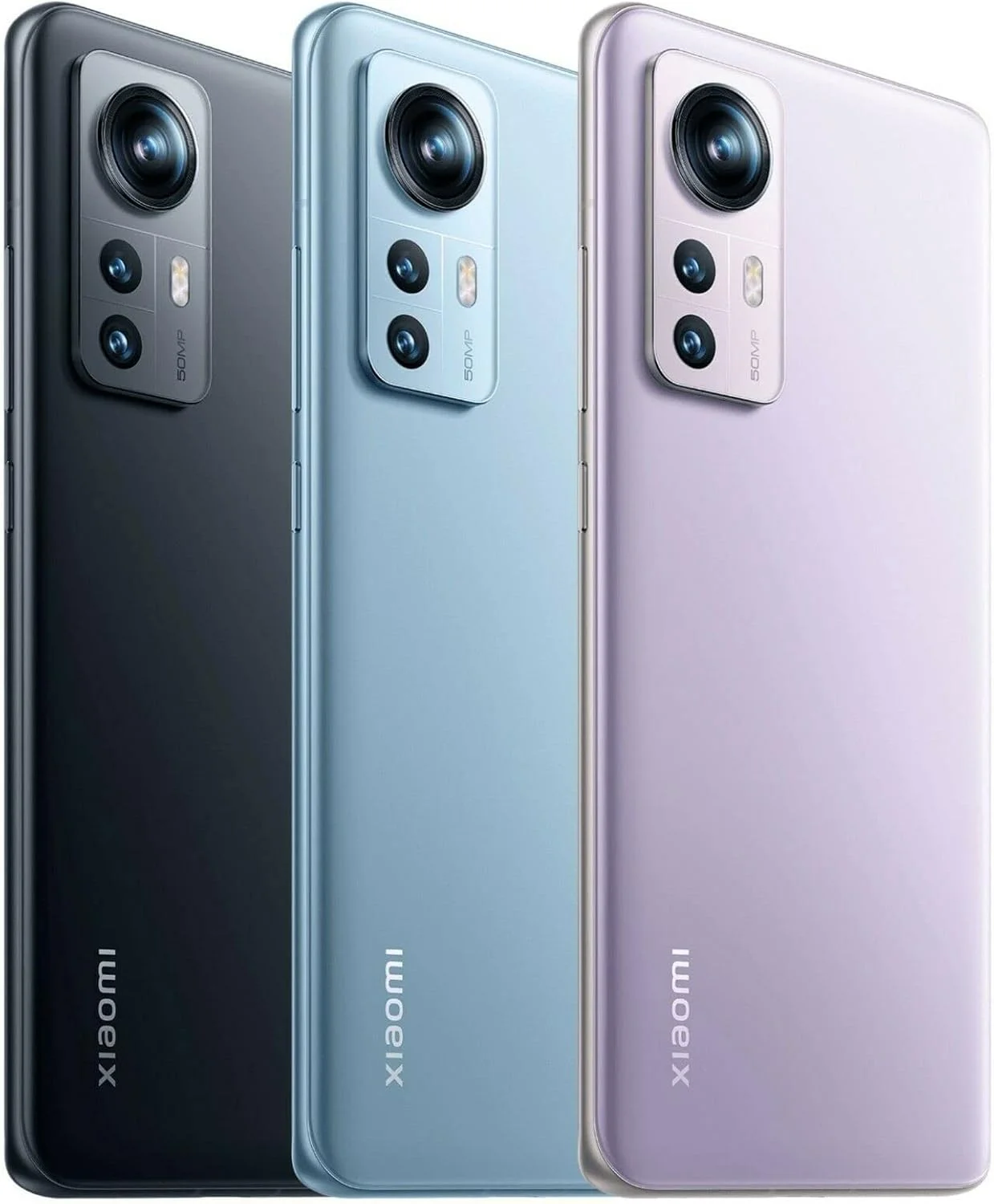 شیائومی 12 5G + 4G LTE 256GB + 8GB Snapdragon® 8 Gen 1 نسخه جهانی آنلاک شده دوربین 50 مگاپیکسلی حرفه ای (مناسب برای Verizon Boost At&T Cricket Straight نیست) + (همراه با بسته شارژر سریع خودرو) (آبی)