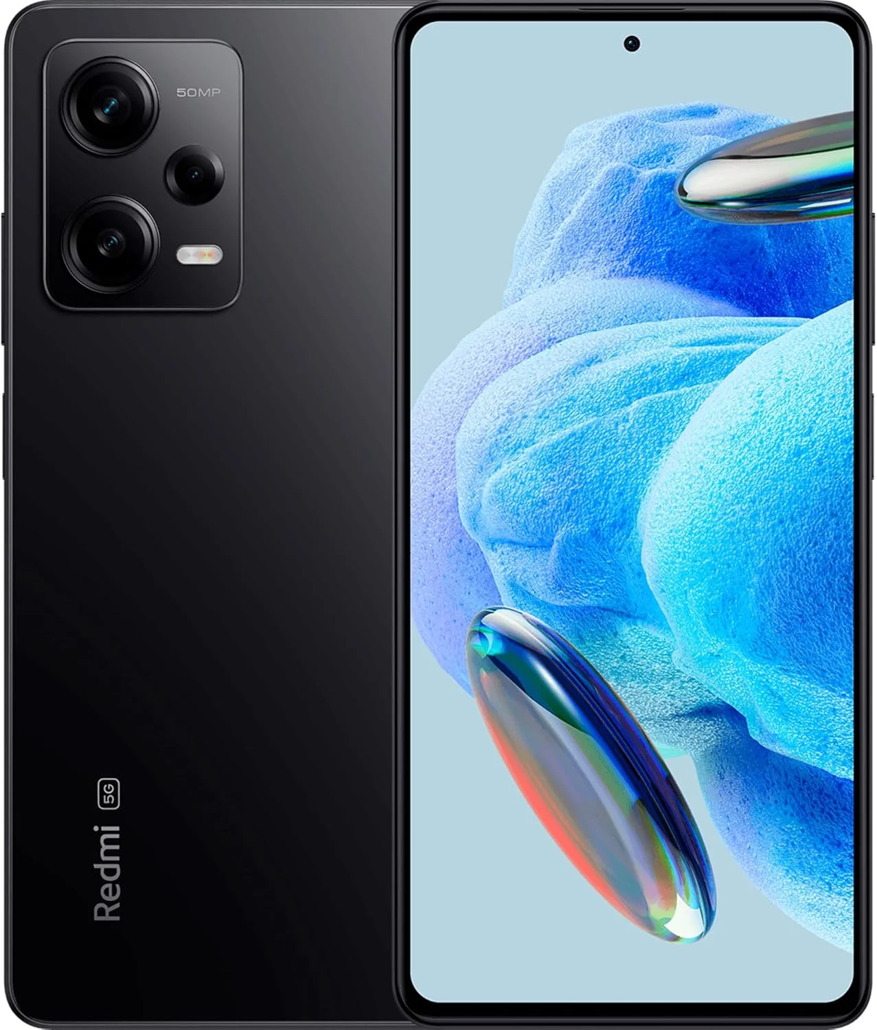 گوشی موبایل شیائومی Redmi Note 12 Pro دو سیم کارت 256 گیگابایت حافظه داخلی + 8 گیگابایت رم (فقط GSM | بدون CDMA) نسخه بین المللی آنلاک فکتوری 5G (مشکی اونیکس)