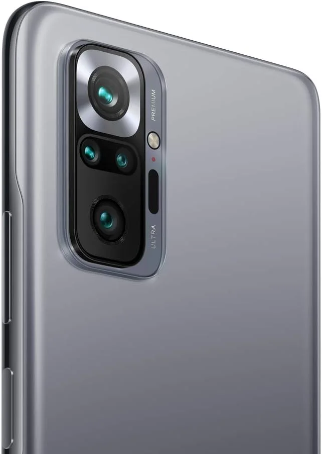 گوشی موبایل شیائومی Redmi Note 10 Pro - حافظه 6+64 گیگابایت، نمایشگر 6.67 اینچی 120 هرتز AMOLED DotDisplay، پردازنده Snapdragon 732G، دوربین چهارگانه 108 مگاپیکسلی، باتری 5020 میلی آمپر، خاکستری اونیکس (نسخه انگلستان + 2 سال گارانتی)