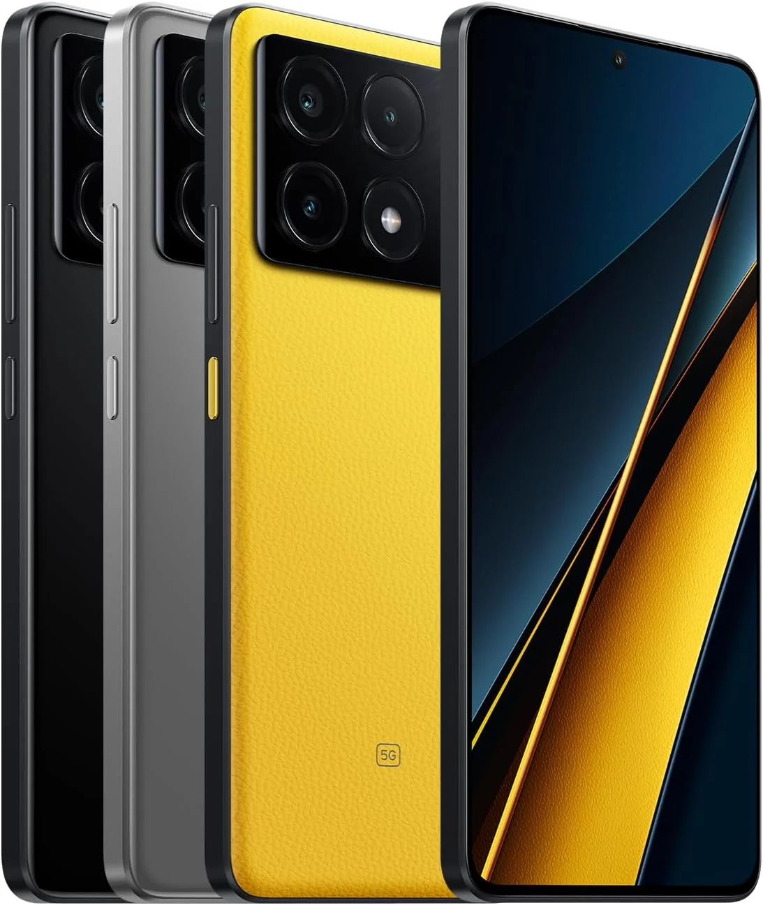 گوشی موبایل شیائومی POCO X6 Pro دو سیم کارت خاکستری 12 گیگابایت رم 512 گیگابایت 5G