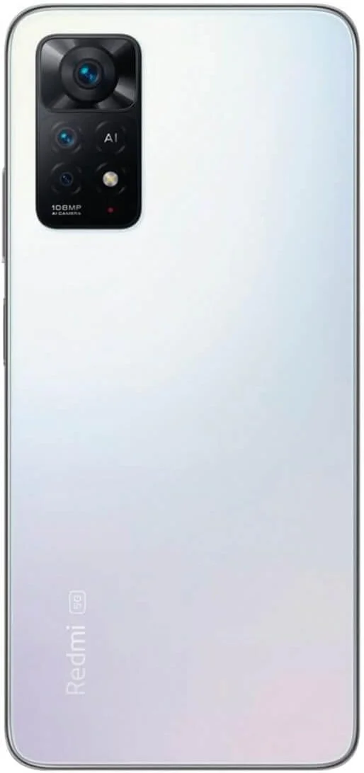 گوشی موبایل شیائومی Redmi Note 11 Pro 4G (سفید قطبی، 8 گیگابایت رم، 128 گیگابایت حافظه) - نمایشگر 120 هرتز FHD+ AMOLED DotDisplay | دوربین 108 مگاپیکسلی با دوربین ماکرو 2 مگاپیکسلی