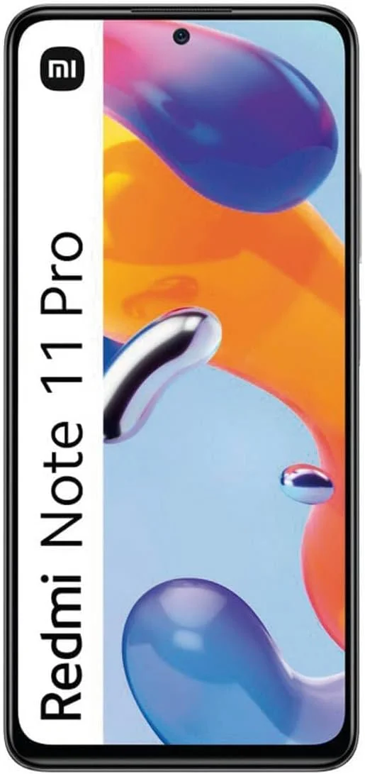 گوشی موبایل شیائومی Redmi Note 11 Pro 4G (سفید قطبی، 8 گیگابایت رم، 128 گیگابایت حافظه) - نمایشگر 120 هرتز FHD+ AMOLED DotDisplay | دوربین 108 مگاپیکسلی با دوربین ماکرو 2 مگاپیکسلی