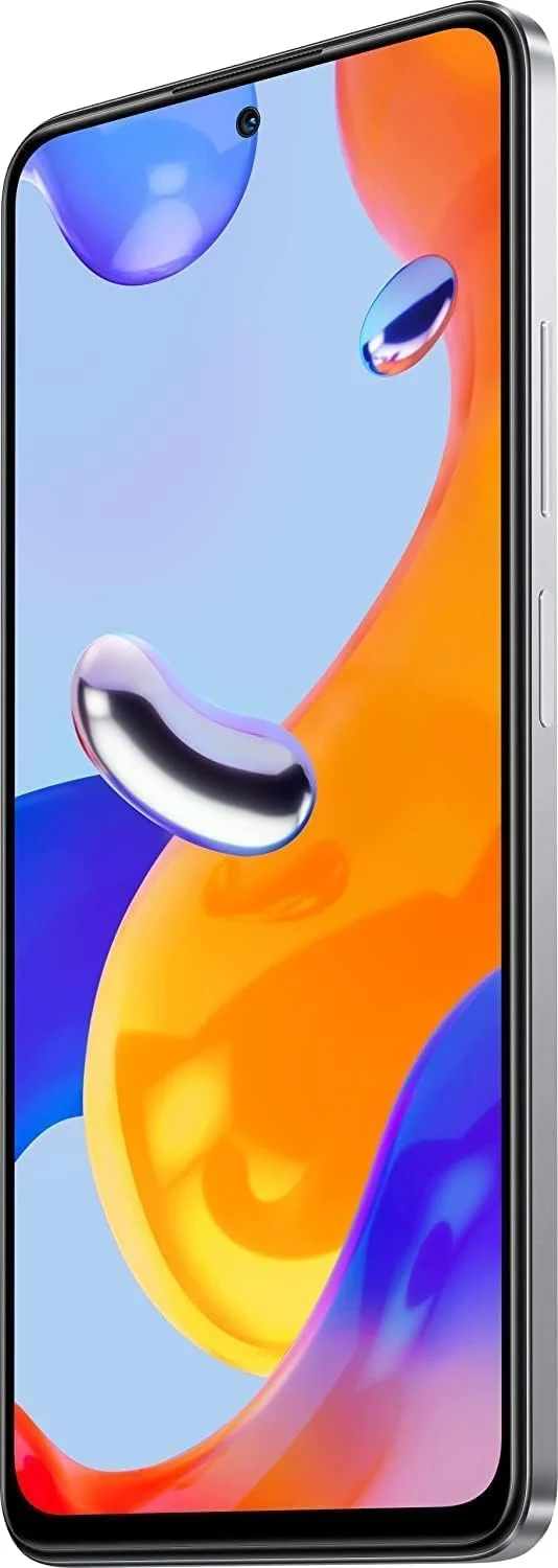 گوشی موبایل شیائومی Redmi Note 11 Pro 4G (سفید قطبی، 8 گیگابایت رم، 128 گیگابایت حافظه) - نمایشگر 120 هرتز FHD+ AMOLED DotDisplay | دوربین 108 مگاپیکسلی با دوربین ماکرو 2 مگاپیکسلی