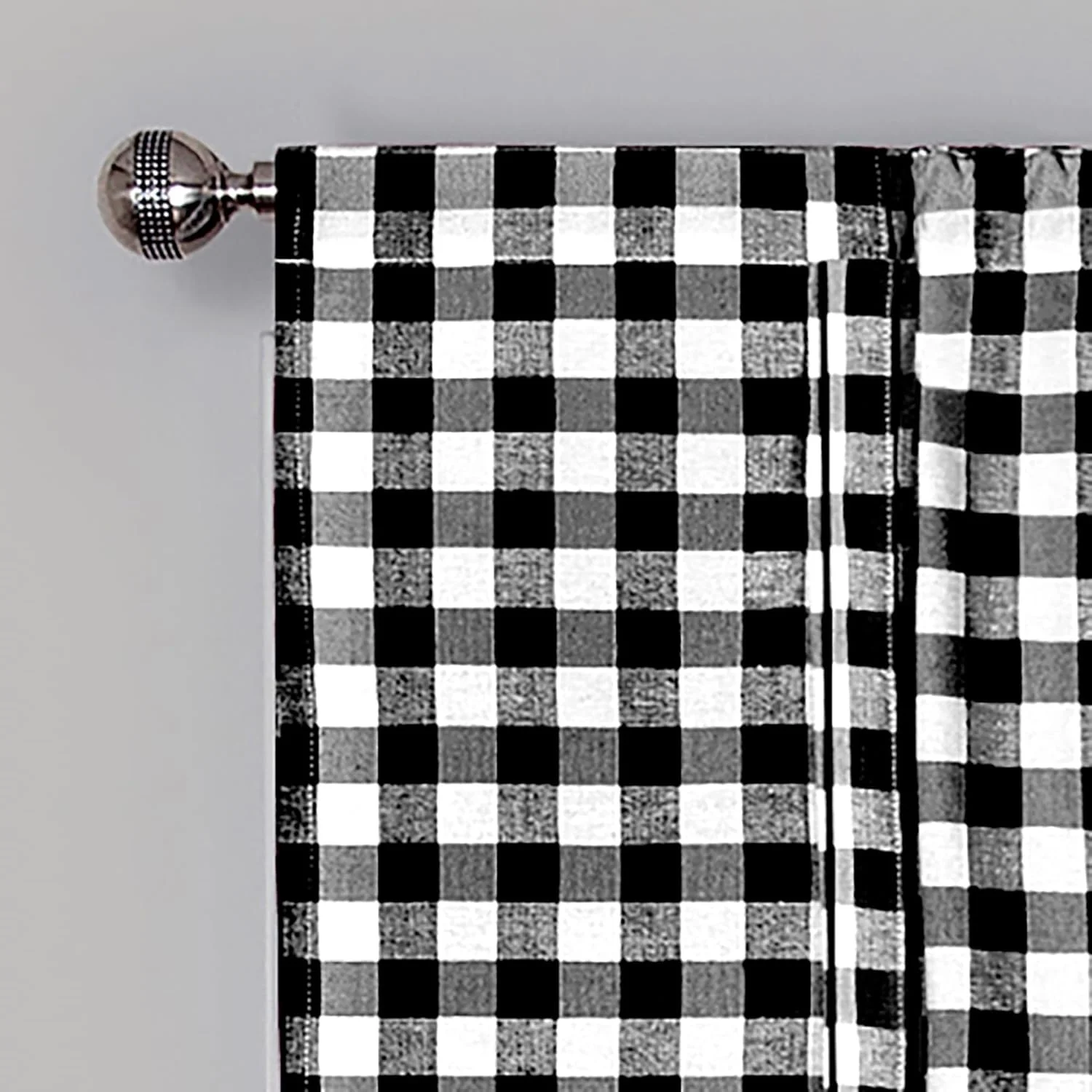 پرده گرهای طرح بوفالو آچیم هوم فرنیشینگز - عرض 106 سانتیمتر، طول 160 سانتیمتر - طرح چهارخانه سیاه و سفید - پردههای سبک روستایی و فیلتر کننده نور مناسب اتاق خواب، نشیمن و غذاخوری از دکور پرده گرهای طرح بوفالو آچیم هوم فرنیشینگز - عرض 106 سانتیمتر، طول 160 سانتیمتر - طرح چهارخانه سیاه و سفید - پردههای سبک روستایی و فیلتر کننده نور مناسب اتاق خواب، نشیمن و غذاخوری از دکور